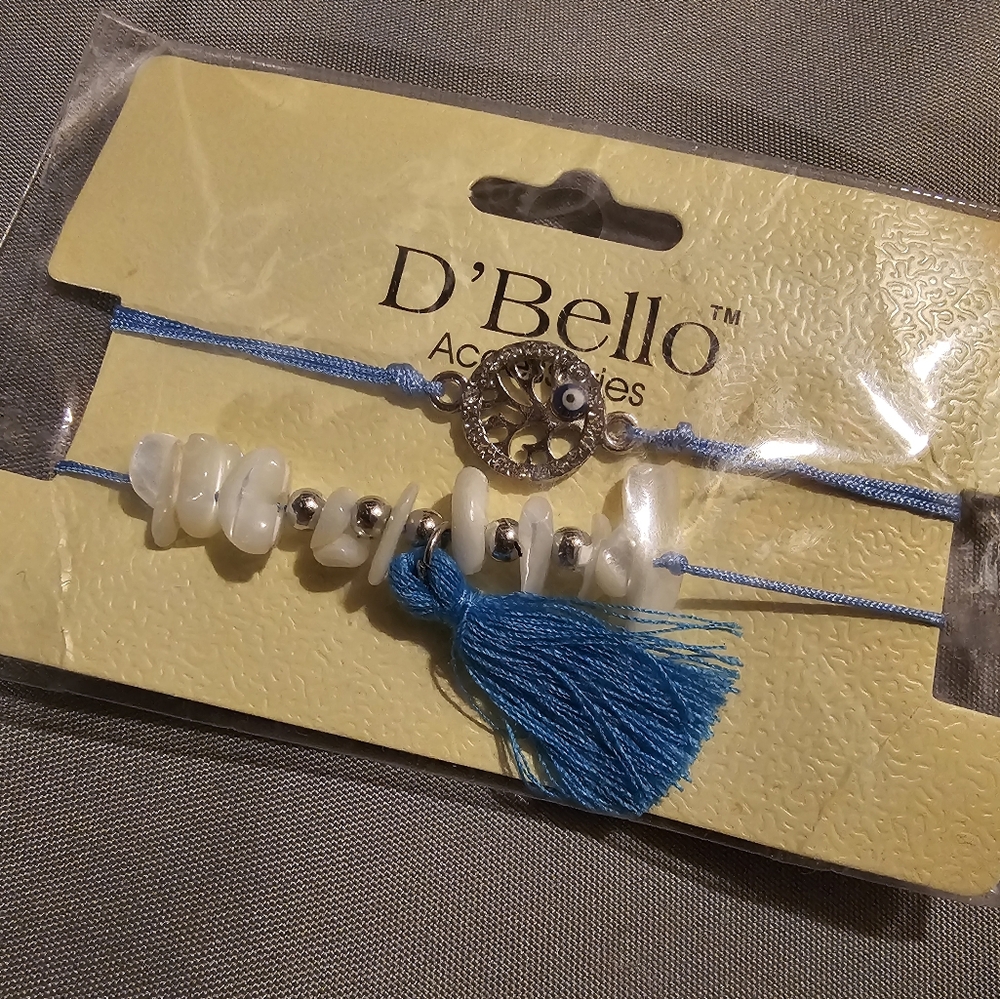 3/$14 D'Bello Two Adjustable Rope Bracelets - Picture 4 of 5